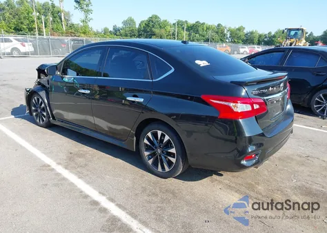 2019 Nissan Sentra Sr из США, поврежденный, VIN 3N1AB7AP2KY457195